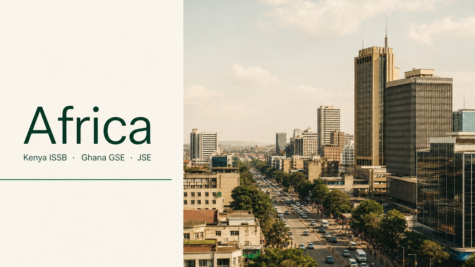 Africa: Kenya ISSB, Ghana GSE, and JSE sustainability disclosure